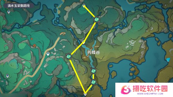 原神蓝砚突破材料在哪里 蓝砚突破材料收集全路线汇总[多图]图片8