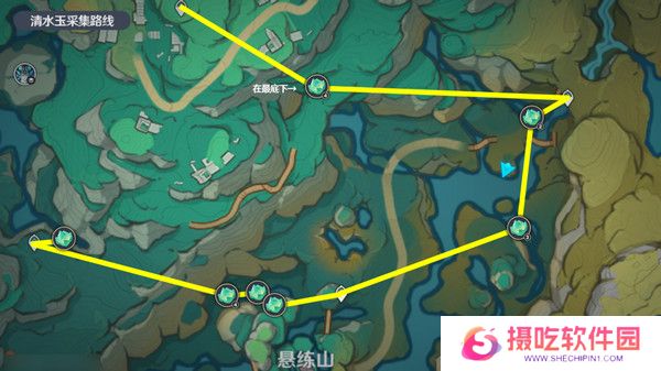 原神蓝砚突破材料在哪里 蓝砚突破材料收集全路线汇总[多图]图片7