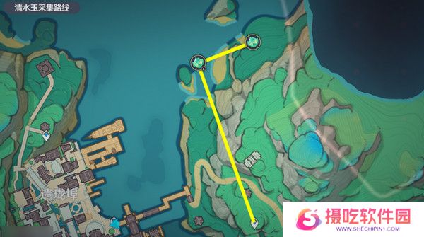 原神蓝砚突破材料在哪里 蓝砚突破材料收集全路线汇总[多图]图片3