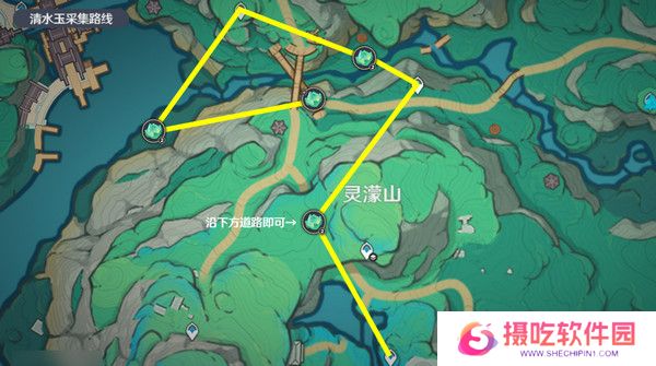 原神蓝砚突破材料在哪里 蓝砚突破材料收集全路线汇总[多图]图片4