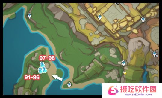 原神青蜜梅在哪里收集 青蜜梅采集路线[多图]图片5