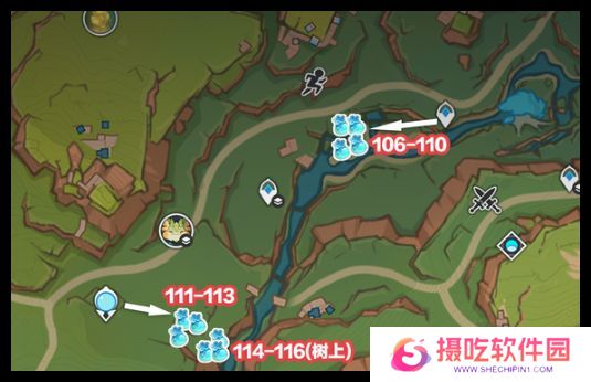 原神青蜜梅在哪里收集 青蜜梅采集路线[多图]图片7
