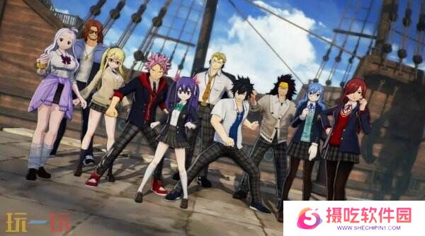 《妖精的尾巴2》付费DLC“妖精尾巴温泉”现已推出