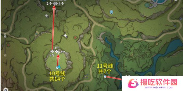 原神劫波莲采集位置分享 原神劫波莲采集分布图