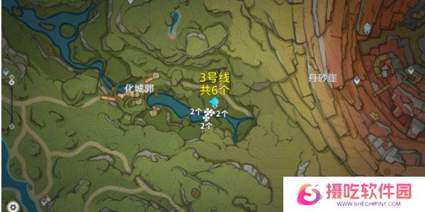 原神劫波莲采集位置分享 原神劫波莲采集分布图