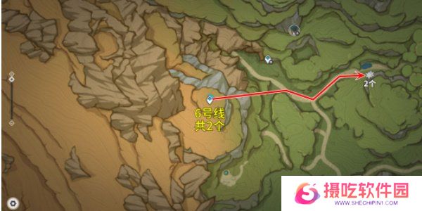 原神劫波莲采集位置分享 原神劫波莲采集分布图