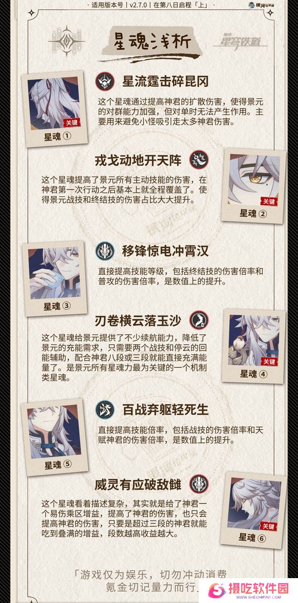 崩坏星穹铁道景元如何选装备 2.6景元阵容搭配攻略[多图]图片3