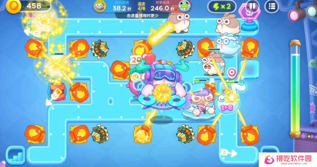保卫萝卜4星途101击退首领关卡推荐道具