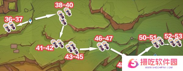 原神肉龙掌采集路线大全 最新96个肉龙掌材料收集汇总[多图]图片4