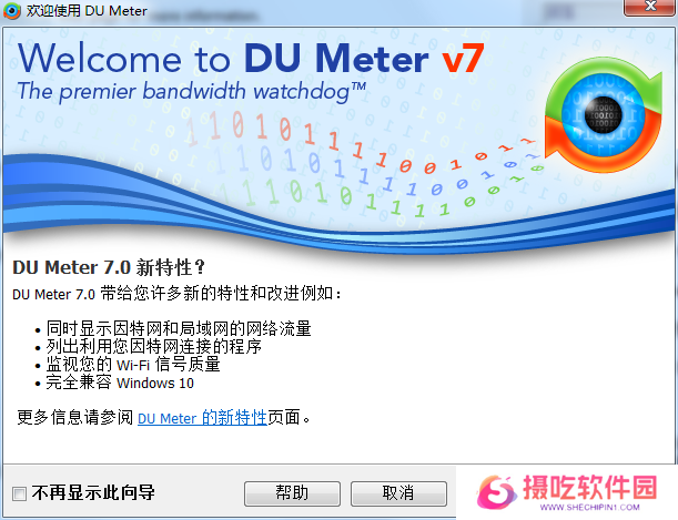 DU Meter网络流量监视器纯净版