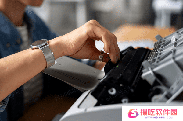 检查墨盒是否安装正确