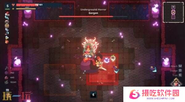 格子动作肉鸽游戏《Guidus Zero》现已正式发售