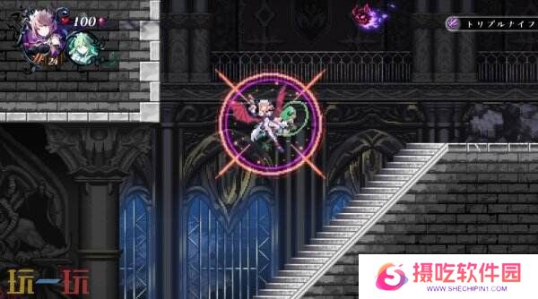2D横向卷轴动作游戏《少女魔役》现已正式推出