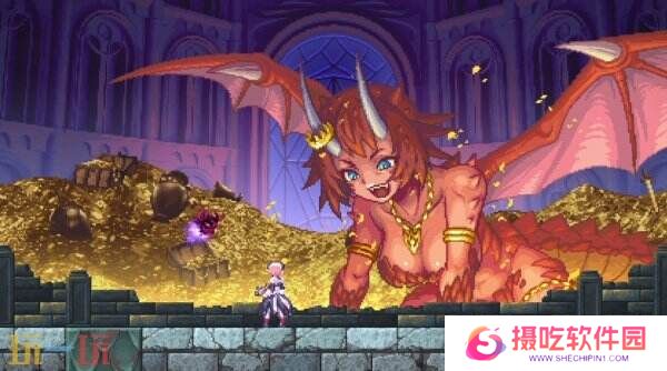 2D横向卷轴动作游戏《少女魔役》现已正式推出