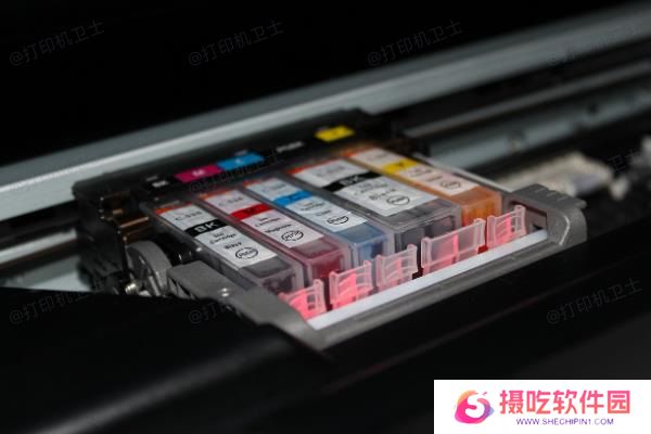 检查并更换墨盒