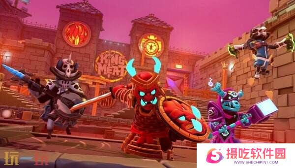 四人合作战斗游戏《King of Meat》将于今年推出