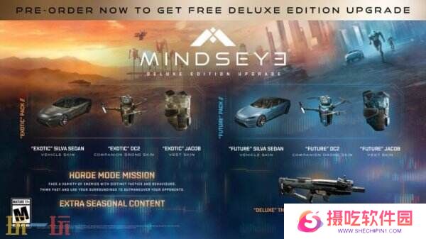 单人故事动作冒险游戏《MindsEye》将于6月10日推出